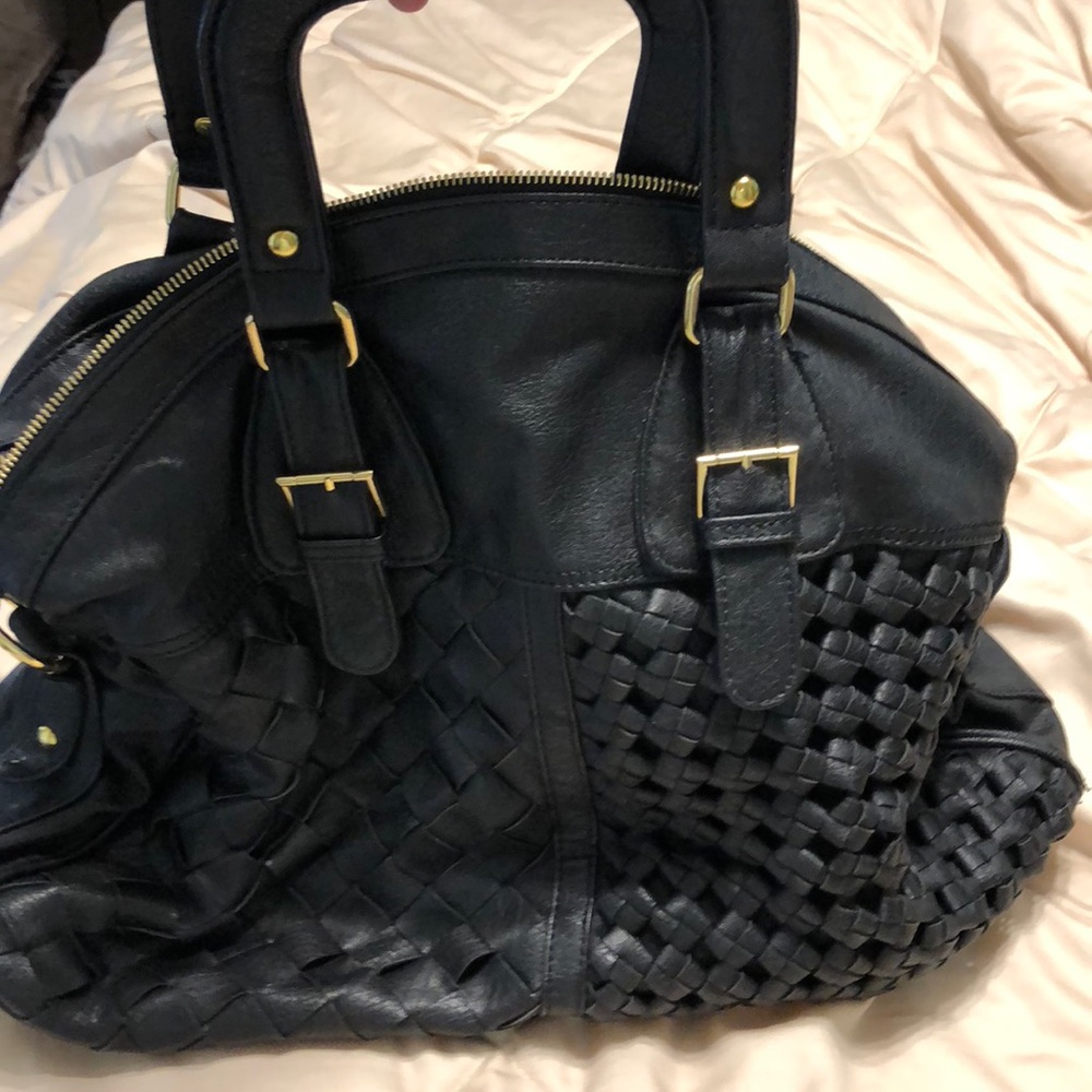 Black handbag